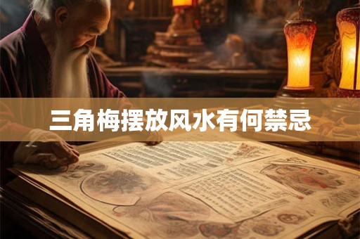 三角梅摆放风水有何禁忌