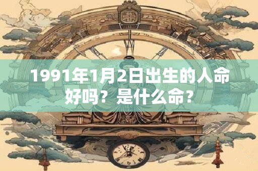 1991年1月2日出生的人命好吗？是什么命？