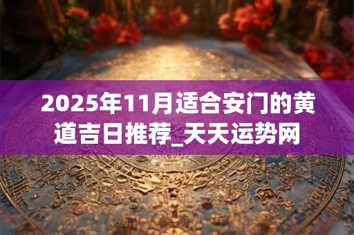 2025年11月适合安门的黄道吉日推荐_天天运势网
