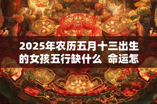 2025年农历五月十三出生的女孩五行缺什么  命运怎么样