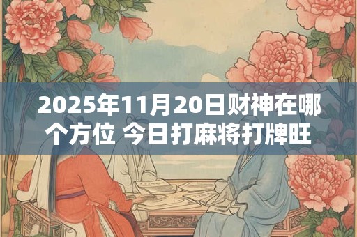 2025年11月20日财神在哪个方位 今日打麻将打牌旺运方位