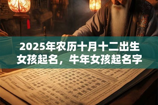 2025年农历十月十二出生女孩起名，牛年女孩起名字好寓意的字