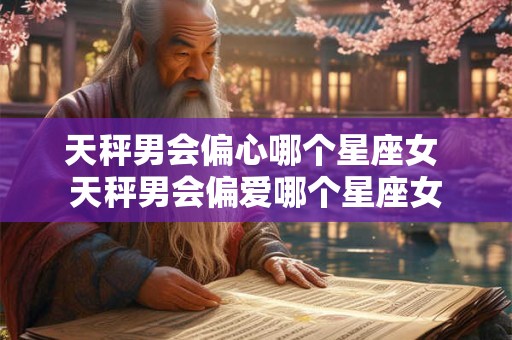 天秤男会偏心哪个星座女 天秤男会偏爱哪个星座女