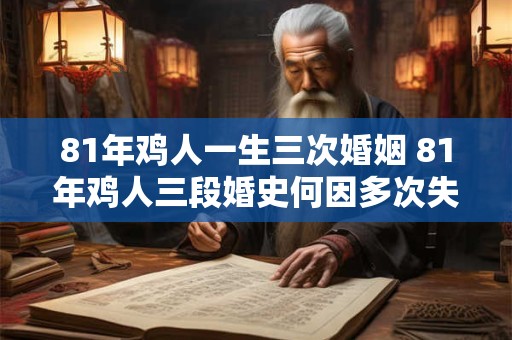 81年鸡人一生三次婚姻 81年鸡人三段婚史何因多次失败