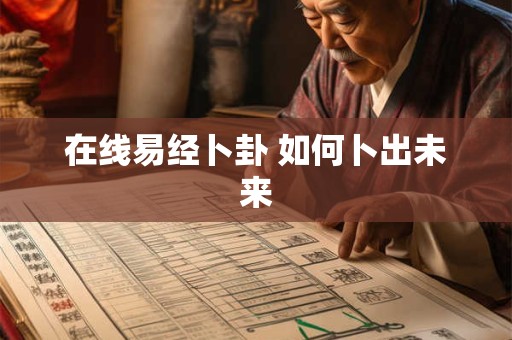 在线易经卜卦 如何卜出未来