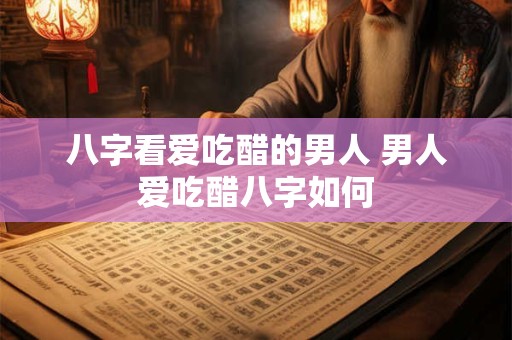 八字看爱吃醋的男人 男人爱吃醋八字如何