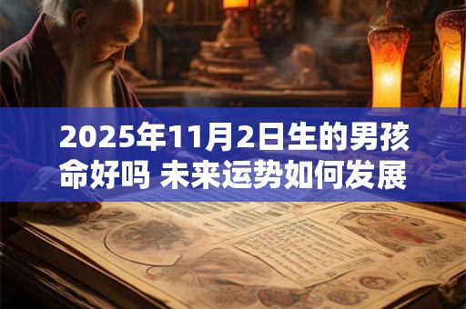 2025年11月2日生的男孩命好吗 未来运势如何发展
