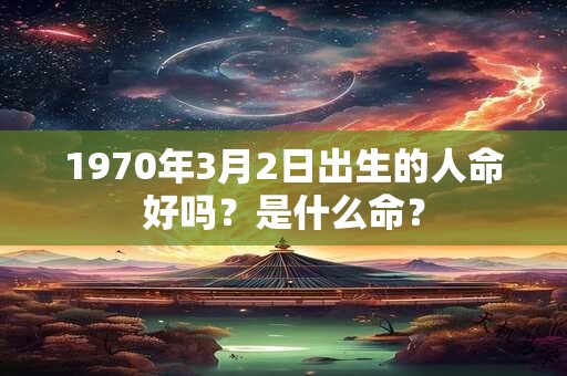 1970年3月2日出生的人命好吗？是什么命？