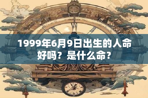 1999年6月9日出生的人命好吗？是什么命？