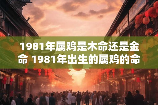 1981年属鸡是木命还是金命 1981年出生的属鸡的命理学认为他们属于木命还是金命