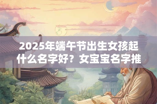 2025年端午节出生女孩起什么名字好？女宝宝名字推荐