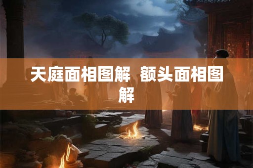 天庭面相图解  额头面相图解