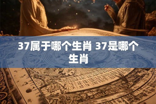 37属于哪个生肖 37是哪个生肖
