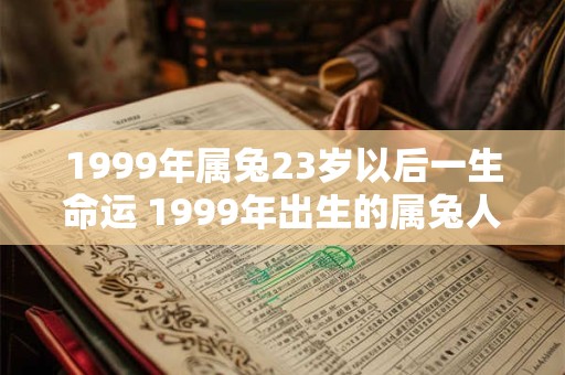 1999年属兔23岁以后一生命运 1999年出生的属兔人23岁以后的命运如何