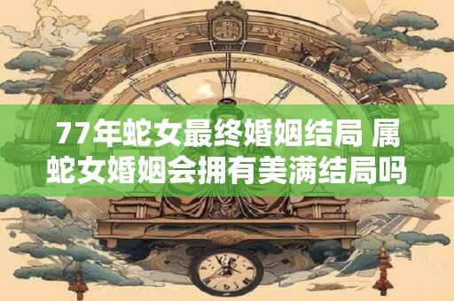 77年蛇女最终婚姻结局 属蛇女婚姻会拥有美满结局吗