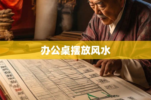 办公桌摆放风水