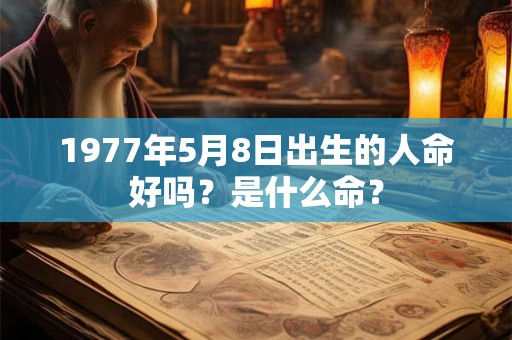 1977年5月8日出生的人命好吗？是什么命？