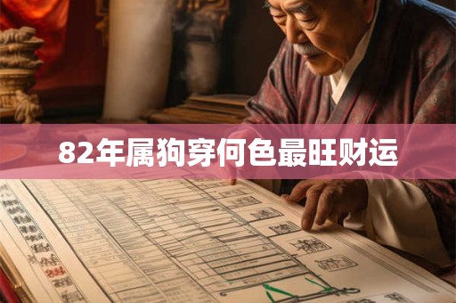 82年属狗穿何色最旺财运