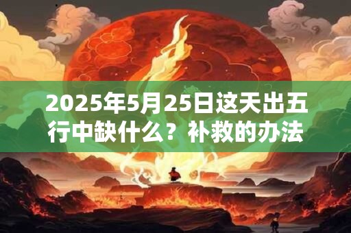 2025年5月25日这天出五行中缺什么？补救的办法