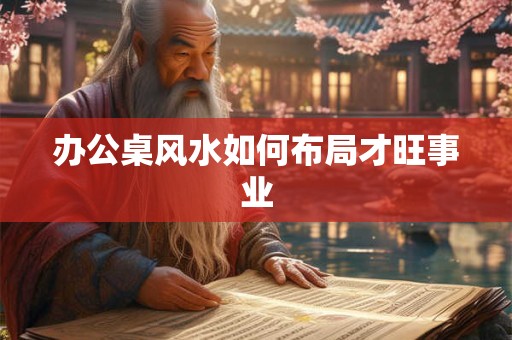 办公桌风水如何布局才旺事业