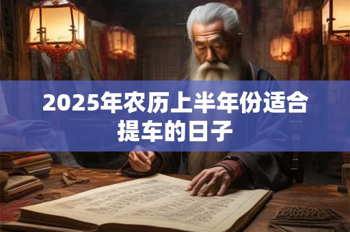 2025年农历上半年份适合提车的日子