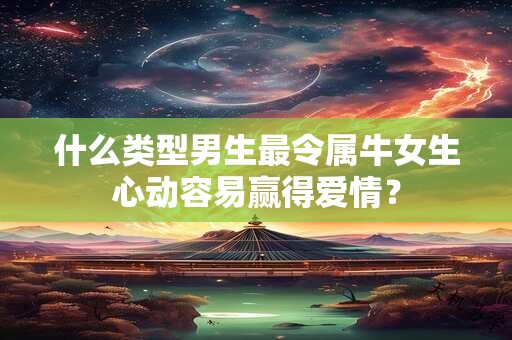 什么类型男生最令属牛女生心动容易赢得爱情？