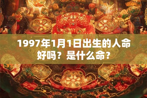 1997年1月1日出生的人命好吗？是什么命？