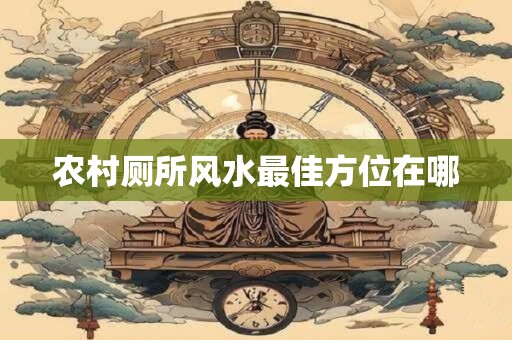农村厕所风水最佳方位在哪