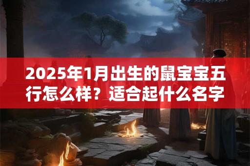 2025年1月出生的鼠宝宝五行怎么样？适合起什么名字？