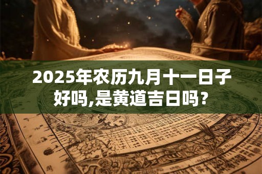 2025年农历九月十一日子好吗,是黄道吉日吗？