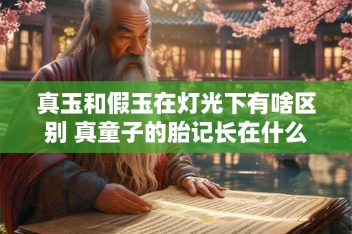 真玉和假玉在灯光下有啥区别 真童子的胎记长在什么位置