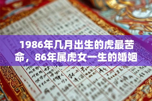1986年几月出生的虎最苦命,86年属虎女一生的婚姻 1986年几月出生的虎最苦命,86年属虎女一生的婚姻