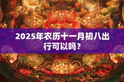 2025年农历十一月初八出行可以吗？