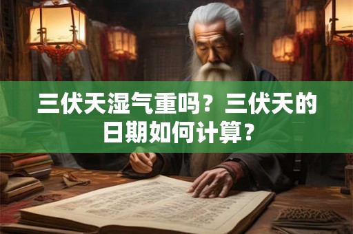 三伏天湿气重吗？三伏天的日期如何计算？