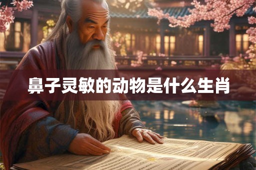 鼻子灵敏的动物是什么生肖