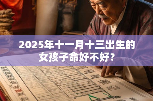 2025年十一月十三出生的女孩子命好不好? 2025年十一月十三出生的女孩子命好不好?