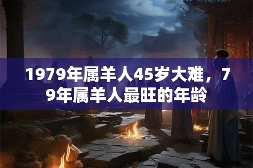 1979年属羊人45岁大难,79年属羊人最旺的年龄 1979年属羊人45岁大难,79年属羊人最旺的年龄