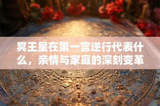 冥王星在第一宫逆行代表什么，亲情与家庭的深刻变革
