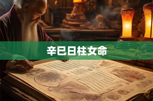 辛巳日柱女命 辛巳日柱女命