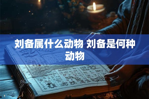 刘备属什么动物 刘备是何种动物