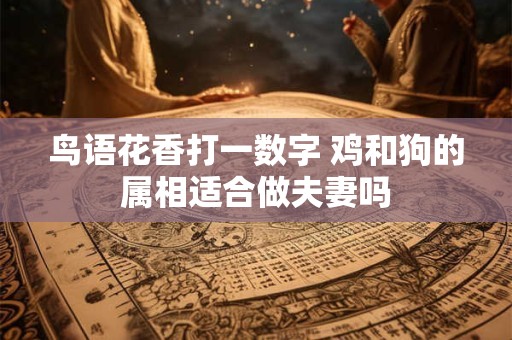 鸟语花香打一数字 鸡和狗的属相适合做夫妻吗