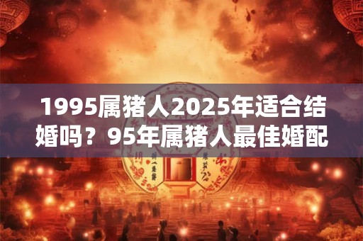 1995属猪人2025年适合结婚吗？95年属猪人最佳婚配属相