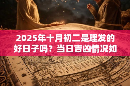 2025年十月初二是理发的好日子吗?当日吉凶情况如何 2025年十月初二是理发的好日子吗?当日吉凶情况如何