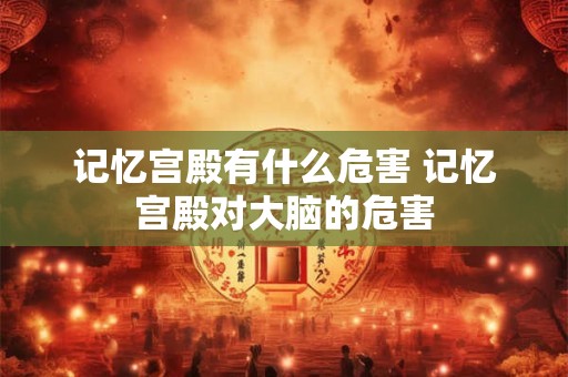 记忆宫殿有什么危害 记忆宫殿对大脑的危害