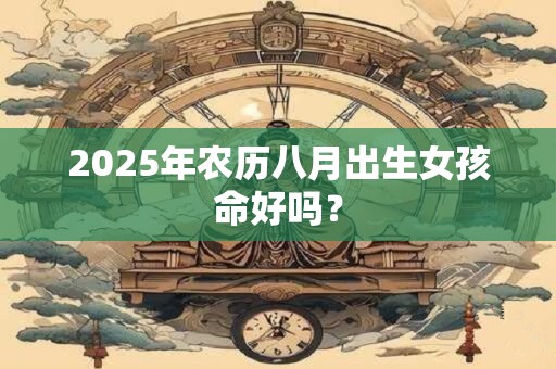 2025年农历八月出生女孩命好吗？