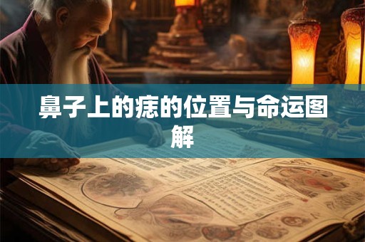 鼻子上的痣的位置与命运图解