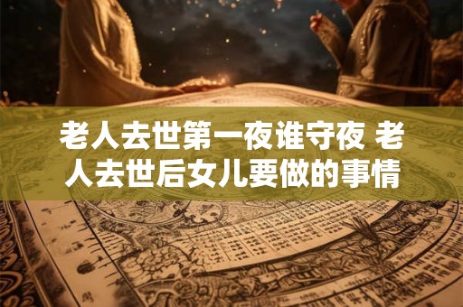 老人去世第一夜谁守夜 老人去世后女儿要做的事情