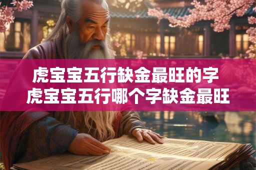 虎宝宝五行缺金最旺的字 虎宝宝五行哪个字缺金最旺