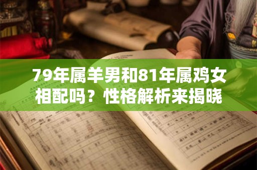 79年属羊男和81年属鸡女相配吗？性格解析来揭晓