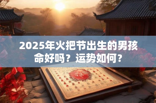 2025年火把节出生的男孩命好吗？运势如何？